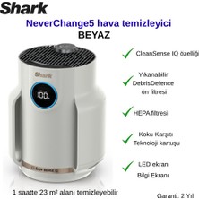 Shark Neverchange5 Compact Pro Hava Temizleyici - Beyaz