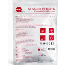 OM Tek Kullanımlık Ekg Elektrodu (50 Adet) – Ag/agcl Sensörlü, Jel Tabanlı, 32 Mm, Pvc & Lateks Içermez
