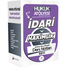 Dizgi Kitabevi 2026 Hukuk Atölyesi Idari Hakimlik Çıkmış Soru Örnekli Ders Notları Seti