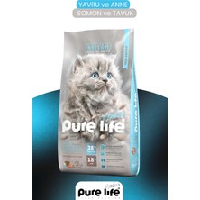 Pure Life Plus Somon&tavuk Yavru Kedi Maması 12 kg