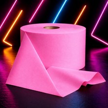 Kuzey Oyuncak Yüksek Kalite Pembe Tela Kumaş 125 Metre Pembe Süsleme Kumaşı Pembe Elyaf Kumaş Pembe 125X20 cm Dir