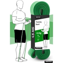 PremiumPort 45 kg Yeşil Direnç Bandı, Barfiks ve Fitness Için Ideal Direnç Lastiği