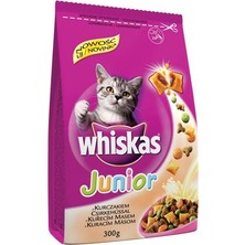 Whiskas Tavuklu Premium Yavru Kuru Kedi Maması 300 gr Lezzetli ve Besleyici