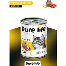 Pure Life Kuzulu Pate Yavru Kedi Konserve Yaş Mama 400 gr