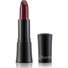 Flormar 518 Deep Red Plum Supershine Lipstick Stick Formda Nemlendirici Özellikli Ruj