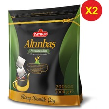 Çaykur Altınbaş Tomurcuklu Bergamot Aromalı Demlik Poşet Çay 5 gr 200'lü 2 Paket 400 gr