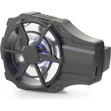 Periboia Telefon Soğutucu Fan Bataryalı LED - Siyah HDX4388