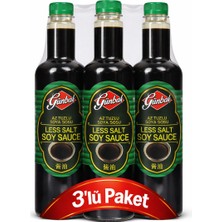 Günbak Az Tuzlu Soya Sosu 750 ml x 3 Adet
