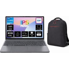 Lenovo Ideapad Slim 3 Intel Core I5 13420H 16GB 512GB SSD Windows 11 Pro 15.3" Wuxga IPS Taşınabilir Bilgisayar 83K1004ETR + Cimete Çanta