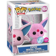 Funko Pop Pokemon Espeon Figür - Flocked - 884 - Special Edition