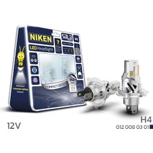 Niken Solo H4 LED Ampül 12 Volt 32 Watt 8000K 3800LÜMEN Flip Chip LED