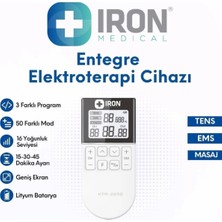 Şarjlı Elektroterapi Tens Ems Masaj Cihazı KTR-2610