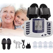 8 Pedli Elektronik Masaj Aleti ve Terlikli Fizik Tedavi Cihazı