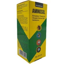 Pharmax Aminosol 150 ml Köpek Kedi ve Kuşlar İçin Kompleks Vitamin ve Amino Asit Takviyesi