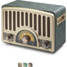 Periboia Bluetooth Nostaljik Hoparlör Fm 30 x 15 x 20 cm R1928BT