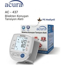 Taşınabilir Bilekten Tansiyon Ölçüm Cihazı Hediye Pil ile Ac 437