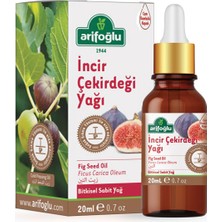 Arifoğlu İncir Çekirdeği Yağı 20ml Soğuk Sıkım Bitkisel Sabit Yağ Kalite
