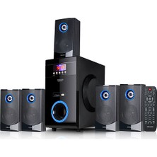 Mikado MD-813BT 5+1 Bluetooth Speaker Usb+SD+FM Destekli Uzaktan Kumandalı ve Bas Ayarlı