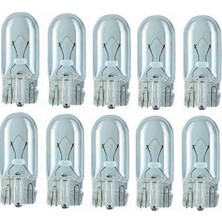 Bosch W5W T10 Dipsiz Ampul 12V 5W 10 Adet Hepsi Araç Modeli İçin Uygun Teknik Özellikler