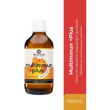 Besttem Multimmun Plus Bitkisel Karışım – Vitamin C ve Doğal Özler Içeren Takviye Edici Gıda - 100 ml