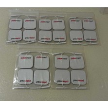 Kablolu Tens Cihazı Yedek Elektrot 5x5 Tens Pedi 4'lü 5 Paket