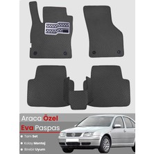 E-BİZ Volkswagen Bora (1998-2004) Uyumlu Eva Paspas Tam Set–oto Paspas,araca Özel,su Geçirmez