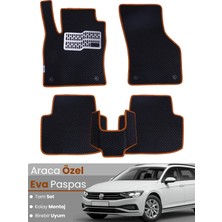 E-BİZ Volkswagen Passat Stationwagon (2015-2023) Uyumlu Eva Paspas Tam Set–oto Paspas