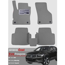 E-BİZ Volvo XC40 (2017-2025) Uyumlu Eva Paspas Tam Set–oto Paspas,araca Özel,tam Koruma,kolay Temizlik
