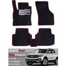 E-BİZ Volkswagen T-Cross (2018-2025) Uyumlu Eva Paspas Tam Set–oto Paspas,araca Özel,tam Koruma