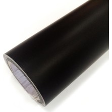 Avery Dennison Avery Siyah Folyo Yapışkanlı Mat Siyah Kaplama Folyosu