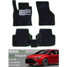 E-BİZ Toyota Corolla Hybrid Hatchback (2019-2025) Uyumlu Eva Paspas Tam Set–oto Paspas,araca Özel