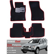 E-BİZ Volvo XC90 (2002-2014) Uyumlu Eva Paspas Tam Set–oto Paspas,araca Özel,tam Koruma,kolay Montaj