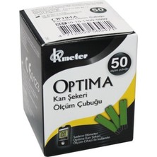 Kan Şeker Ölçüm Çubuğu, 50 Adet, Güvenilir ve Kolay Kullanım
