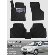 E-BİZ Toyota Corolla E120 Hatchback (2000-2007) Uyumlu Eva Paspas Tam Set–oto Paspas