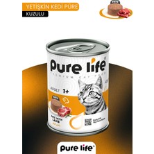 Pure Life Kuzulu Pate Yetişkin Kedi Konserve Yaş Mama 400 gr