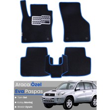 E-BİZ Toyota Rav4 (2005-2012) Uyumlu Eva Paspas Tam Set–oto Paspas,araca Özel,su Geçirmez