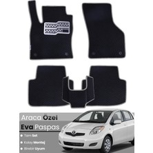 E-BİZ Toyota Yaris (2005-2012) Uyumlu Eva Paspas Tam Set–oto Paspas,araca Özel,su Geçirmez