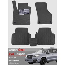 E-BİZ Subaru Forester 4 (2014-2018) Uyumlu Eva Paspas Tam Set–oto Paspas,araca Özel,su Geçirmez
