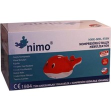 Mini Nebülizatör, Balık Figürlü, Taşınabilir ve Sağlıklı Solunum Cihazı