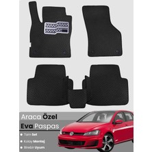 E-BİZ Volkswagen Golf 7 (2013-2018) Uyumlu Eva Paspas Tam Set–oto Paspas,araca Özel,su Geçirmez