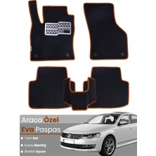 E-BİZ Volkswagen Passat B7 (2011-2014) Uyumlu Eva Paspas Tam Set–oto Paspas,araca Özel,su Geçirmez