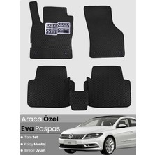 E-BİZ Volkswagen Passat cc (2008-2016) Uyumlu Eva Paspas Tam Set–oto Paspas,araca Özel,su Geçirmez