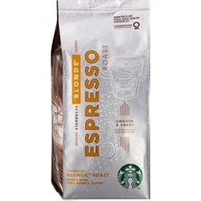 Starbucks Espresso Blonde Roast 250 gr Hafif İçim Çekirdek Kahve Latin Amerika ve Asya/Pasifik Menşeli