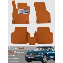 E-BİZ Volkswagen Touareg (2018-2023) Uyumlu Eva Paspas Tam Set–oto Paspas,araca Özel,tam Koruma