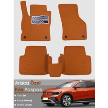 E-BİZ Volkswagen Id6 (2021-2025) Uyumlu Eva Paspas Tam Set–oto Paspas,araca Özel,su Geçirmez