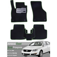 E-BİZ Volkswagen Passat B6 (2005-2010) Uyumlu Eva Paspas Tam Set–oto Paspas,araca Özel,su Geçirmez