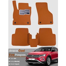 E-BİZ Volkswagen T-Roc (2017-2025) Uyumlu Eva Paspas Tam Set–oto Paspas,araca Özel,tam Koruma