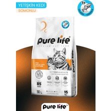 Pure Life Somonlu Yetişkin Kedi Maması 15 kg