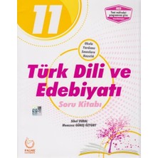 Palme Yayınevi 11. Sınıf Türk Dili ve Edebiyatı Soru Kitabı Okul Yardımcı Sınavlara Hazırlık