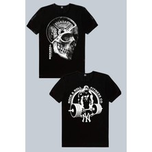 ROCKANDROLL Disk Kafa Siyah, Gorilla Gym 2'li Erkek Tshirt Eko Paket